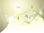 Backgrounds Flower Print Stock Photo