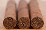 Genuine Cuban Cigars Stock Photo