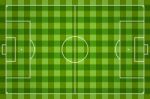 Soccer Field  Illustration Stock Photo