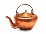 Copper Kettle Stock Photo