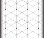 Triangle And Hexagon Seamless Pattern Stock Photo