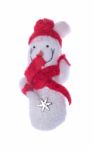 Snowman Decoration Stock Photo