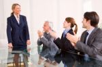 Business People In The Meeting Stock Photo