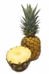 Pineapple Fruit Stock Photo