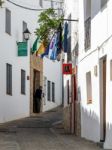 Casares, Andalucia/spain - May 5 : View Of Casares In Spain On M Stock Photo