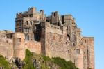 Bamburgh Castle Stock Photo