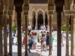 Granada, Andalucia/spain - May 7 : Part Of The Alhambra  Palace Stock Photo