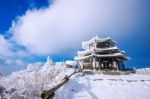 Deogyusan Mountains Is Covered By Snow In Winter,south Korea Stock Photo