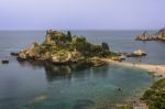 Isola Bella Nature Reserve, Sicily Stock Photo