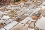 Salinas De Maras, The Traditional Inca Salt Field In Maras Near Stock Photo