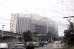 Eden Park Rugby Stadium Entrance Stock Photo