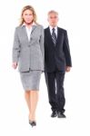 Business People Walking Stock Photo