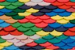 Colorful Of Tile Roof Stock Photo