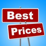 Best Prices Signs Represents Clearance Promotion And Promo Stock Photo