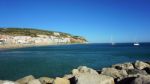 Atlantic Coast In Sesimbra , Portugal Stock Photo