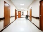 Blur Hospital Interior For Background Stock Photo