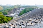 Hydroelectric Power Stations Stock Photo