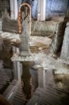 Wieliczka Salt Mine Near Krakow Stock Photo