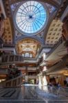 Las Vegas, Nevada/usa - August 2 : Forum Shopping Mall In Las Ve Stock Photo