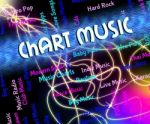 Chart Music Shows Sound Tracks And Audio Stock Photo