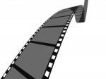 Blank Film Strip Stock Photo