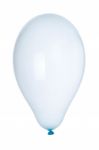 Light Blue Balloon Stock Photo