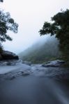 Morans Falls In Tamborine Mountains Stock Photo