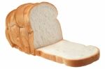 Sliced Bread Isolated Stock Photo