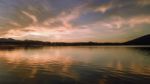 Aerial View Of Lake Moogerah In Queensland Stock Photo