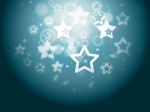 Stars Background Shows Glittery Wallpaper Or Twinkling Stars
 Stock Photo