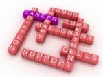 Cancer Medical Background Design Stock Photo