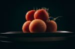 Red Ripe Fresh Tomatoes Stock Photo