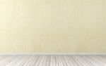 Empty Room With Hardwood Floor Stock Photo