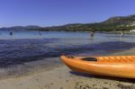 Beautiful Seascape Near A Village In Peloponesse Stock Photo