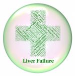 Liver Failure Indicates Lack Of Success And Ailment Stock Photo