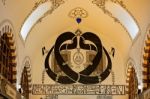 Istanbul, Turkey - May 25 : Ornate Ceiling Of The Spice Bazaar In Istanbul Turkey On May 25, 2018 Stock Photo