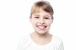 Portrait Of A Smiling Kid Stock Photo