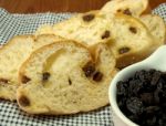 Raisin Bread Stock Photo