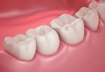 3D Teeth Close Up  Stock Photo