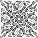 Scarf Pattern Stock Photo