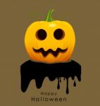 Happy Halloween Design Background Stock Photo