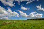 Arable Landscape Near Drumderfit Stock Photo