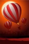 Hot Air Balloon Stock Photo