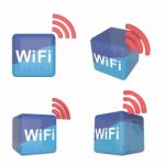 WiFi Box Icon Stock Photo