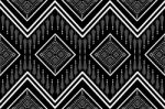 Geometric Ethnic Pattern  Design For Background Or Wallpaper Stock Photo