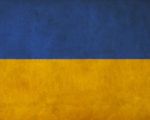 Ukraine  Flag Drawing ,grunge And Retro Flag Series Stock Photo