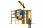 Global Construction Stock Photo