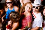 Teens In Night Club Stock Photo