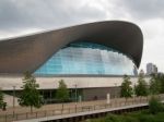 The London Aquatics Centre Building In Queen Elizabeth Olympic P Stock Photo