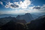 Beautiful Sky At Doi Laung Chiang Dao - Thailand Stock Photo